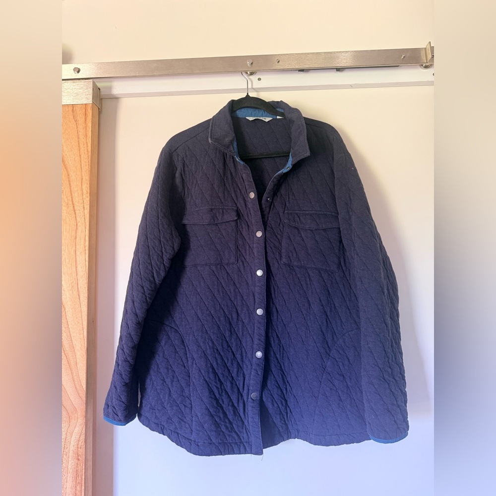 Quilted Orvis Button Jacket